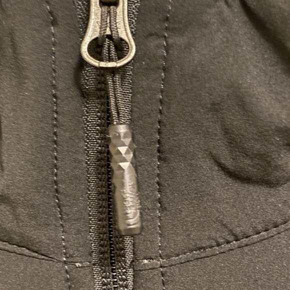 The North Face half zip 2 tone fleece black and dark heather Large - Picture 5 of 8